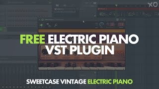 PROBABLY THE BEST FREE ELECTRIC PIANO VST PLUGIN  Sweetcase [upl. by Ynnaej547]