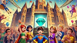 Superhero School Uncover the Crystal of Courage and Unleash Hidden Powers  Pixica amp Kids Learning [upl. by Dobb]