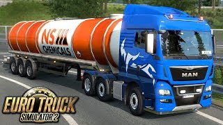 Niebezpieczny ładunek  Euro Truck Simulator 2  25 [upl. by Shifrah984]