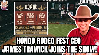 Hondo Rodeo Fest CEO James Trawick talks This Weekends BIG Rodeo Event at Chase Field [upl. by Weksler]