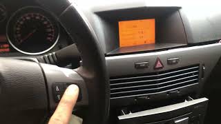 OPEL GID CD 30 MP3 DISPLAY SAFE EKRAN KAYDET Vauxhall Display safe stereo  AUX [upl. by Lise]