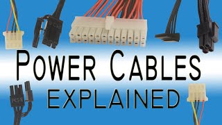 PC Power Supply Cables Explained [upl. by Eniale303]