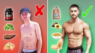 8 Foods Every Skinny Guy Must Eat BULK UP FAST [upl. by Ansela]