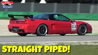 Honda NSX on Track  EPIC Sounds [upl. by Narat]