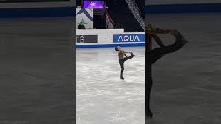 Donovan Carrillo MEX 2024 ISU Worlds  he is GOLD to me worldfigure iceskating shorts [upl. by Harilda993]