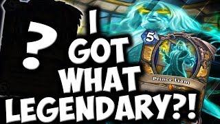 PRINCE LIAM GAVE ME WHAT LEGENDARY  SECRET PALADIN  THE WITCHWOOD  HEARTHSTONE DISGUISED TOAST [upl. by Papert437]