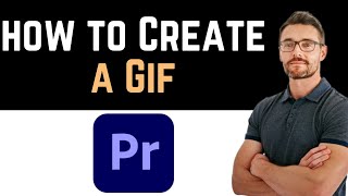 ✅ How To Create a Gif in Premiere Pro Full Guide [upl. by Leuqar]