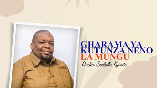 GHARAMA YA KUTUNZA NENO LA MUNGU  PASTOR SUNBELLA KYANDO [upl. by Samtsirhc]