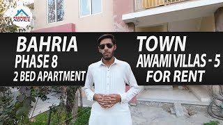 Bahria Town Phase 8 Awami Villas 5  2 Bed Apartment for Rent  Property Advice [upl. by Rogerson41]