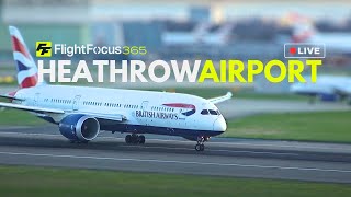 Heathrow Airport Live  Sunday 10th March 2024 [upl. by Ahseihs]