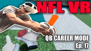 DIVING FOR THE PYLON  NFL VR QB Career Mode  Ep 17 [upl. by Nahs]