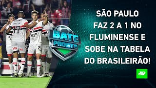 São Paulo VENCE o Fluminense DE VIRADA e é o 5º Luciano e Fernando Diniz BRIGAM  BATEPRONTO [upl. by Pinelli]