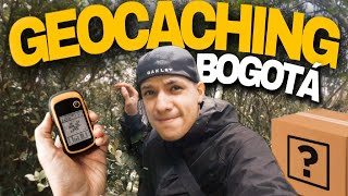 BUSCANDO OBJETOS PERDIDOS en BOGOTÁ ft elbarrialdepanda  GEOCACHING [upl. by Mochun]