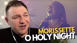 MORISSETTE perfect cover of quotO HOLY NIGHTquot ⭐️🎄 Musical Theatre Coach Reacts [upl. by Iad493]