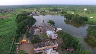 Padmalaya Temple Aerial View Jalgaon [upl. by Ycats201]