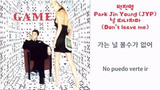 ESPAÑOL Park Jin Young JYP  날 떠나지마 Dont leave me [upl. by Felic162]