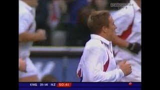 Jonny Wilkinson match winning performance vs New Zealand 2002 [upl. by Ahsia]