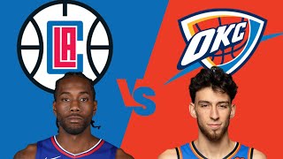 Los Angeles Clippers vs Oklahoma City Thunder Picks and Predictions  NBA Best Bets For 11624 [upl. by Alberic]