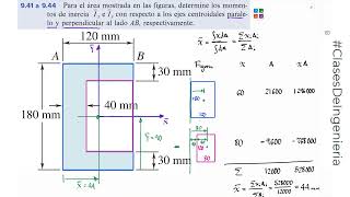 Ejercicio 941 Beer amp Jhonston 12va Edición  Clase mecánica vectorial [upl. by Averill]