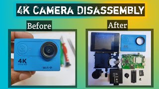 Disassembly of 4K Ultra HD action Camera [upl. by Euqinobe]