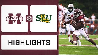 SEC Football Mississippi State vs SELA Highlights [upl. by Shalne]