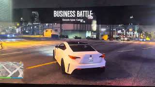 GTA Online Emperor Vectre Test Drive  Lexus RC [upl. by Enaamuj616]