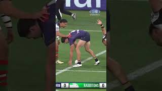 The Storm are feeling it tonight ⚡️ NRLStormSouths 9WWOS NRL [upl. by Asatan]