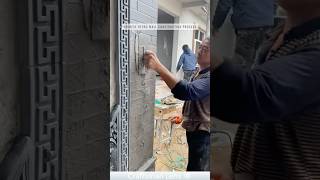 Chinese retro wall construction process craft craftsman [upl. by Arayt]