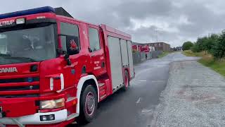 PostNord i flammer Storbrand bryder ud [upl. by Renner]