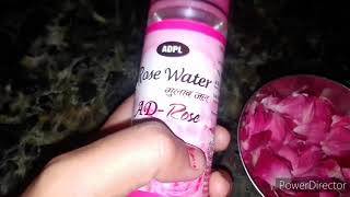 Home made rose water ghar par kese bnaye🌹Home made rose water recipes [upl. by Eerahs]