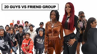 20 GUYS VS 1 FRIEND GROUP [upl. by Fredrick]