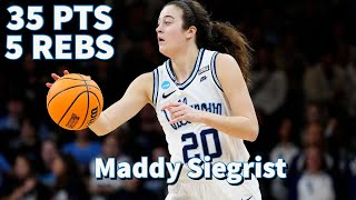 Maddy Siegrist 35 points vs Cleveland St Full Highlights [upl. by Atikehs291]