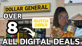 Dollar General Deals 47413 Couponing at Dollar General 9 ALL DIGITAL DEALS 525 SCENARIO [upl. by Bogoch403]