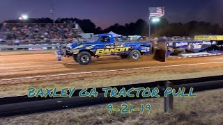 Baxley GA Tractor Pull Highlights 92119 [upl. by Nnyre311]