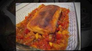 Baked GFish w Mango Salsa Horseradish [upl. by Anavi]