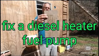 Fix a diesel heater pump quickly [upl. by Ykvir]