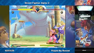 Street Fighter Alpha 2  ストリートファイターZERO 2 Dan [upl. by Borer]