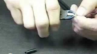 Video Tutorial How to Install a Twiston BNC Connector on RG59 Siamese Cable [upl. by Boaten]