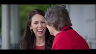 New Zealand Prime Minister Jacinda Ardern and former Prime Minister Helen Clark talk gender equality [upl. by Ahcim]