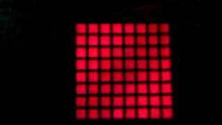 8x8 dot matrix led individual pixels PWM control [upl. by Powder]