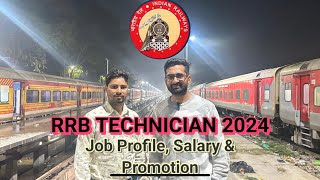 RRB tech 3 job profilesalary and promotion Interview with tech 3 electrical subscribetech [upl. by Belldas]