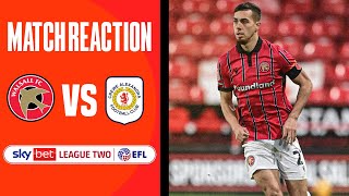 A TASTY ENCOUNTER ENDS IN A DRAW  Walsall vs Crewe Alexandra Match Reaction [upl. by Wilterdink230]