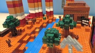 LEGO Minecraft Mesa [upl. by Cutcheon]