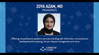 Meet Dr Zoya Azam [upl. by Auroora]