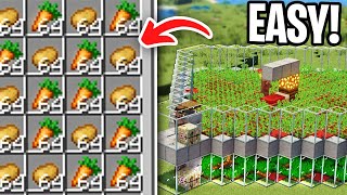 Minecraft 121 Crop Farm Tutorial [upl. by Llednor]