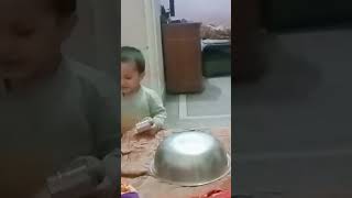 Hamdan ne adi raat ko bartan kyu bajaye minivlog cutebaby pots Mohammad Hamdan volgs [upl. by Eiramaliehs]