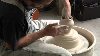 Pottery Making and Raku Firing with Andrew Cummins [upl. by Rednas]