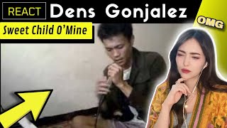 REACTING to Denden Gonjalez  Sweet Child OMine [upl. by Pigeon]