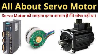 Servo Motor Explained in Hindi  Working Types and Applications  Learn EEE [upl. by Howzell]