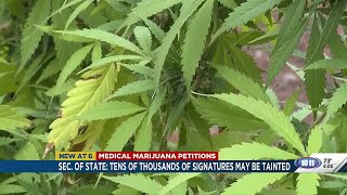 Secretary of State Attorney General call into question nearly 100K medical marijuana signatures [upl. by Llenrep]